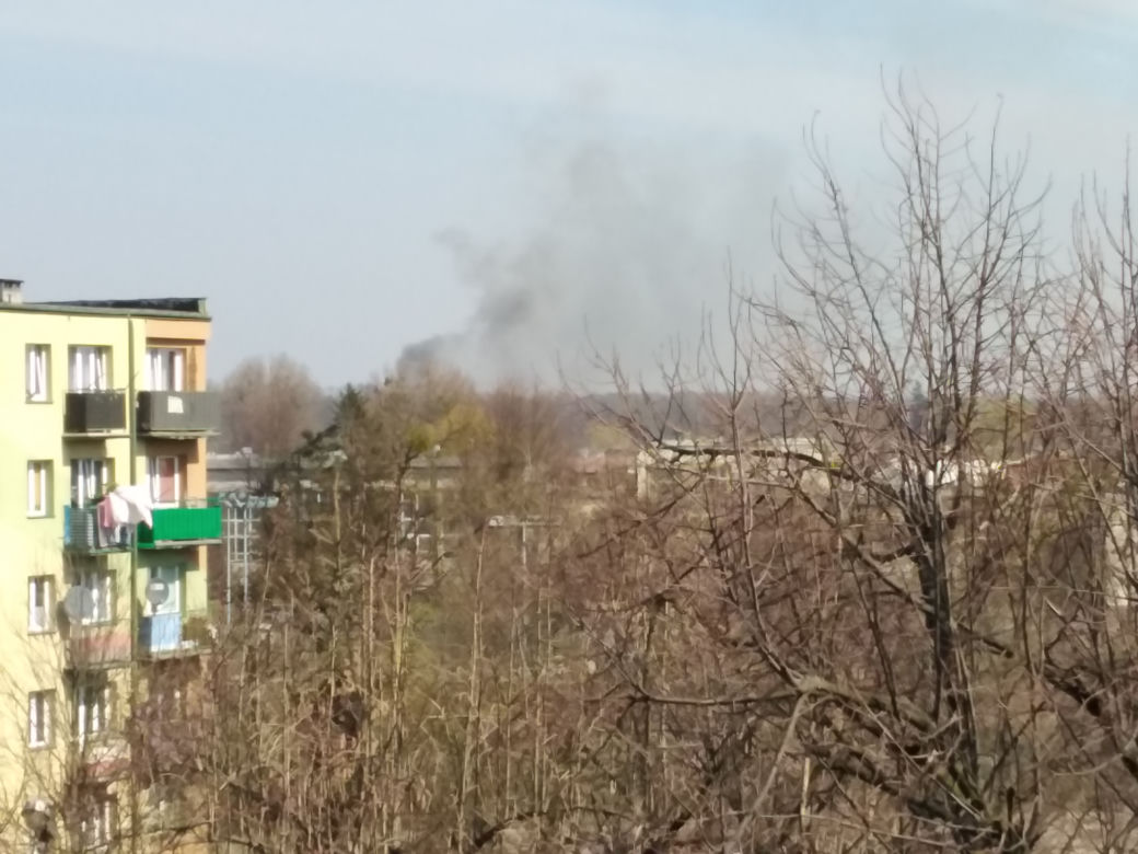 Gostynin. POŻAR masarni na ul. Płockiej! Trwa akcja gaśnicza! [ZDJĘCIA]