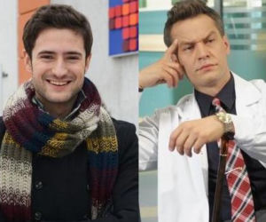 NA DOBRE i NA ZŁE. Adam Krajewski (Grzegorz Daukszewicz), Andrzej Falkowicz (Michał Żebrowski)