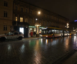 Zderzenie autobusów w Warszawie