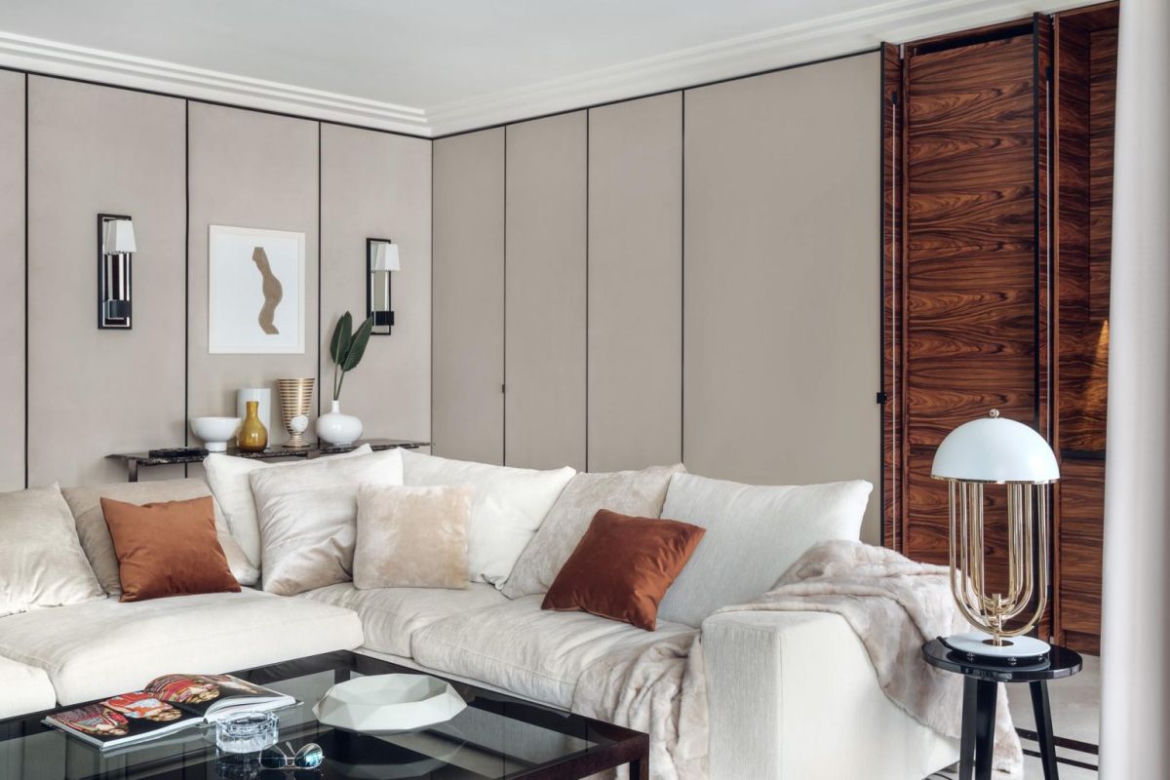 Eleganckie wnętrze apartamentu