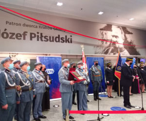 Józef Piłsudski patronem Dworca Głównego w Krakowie