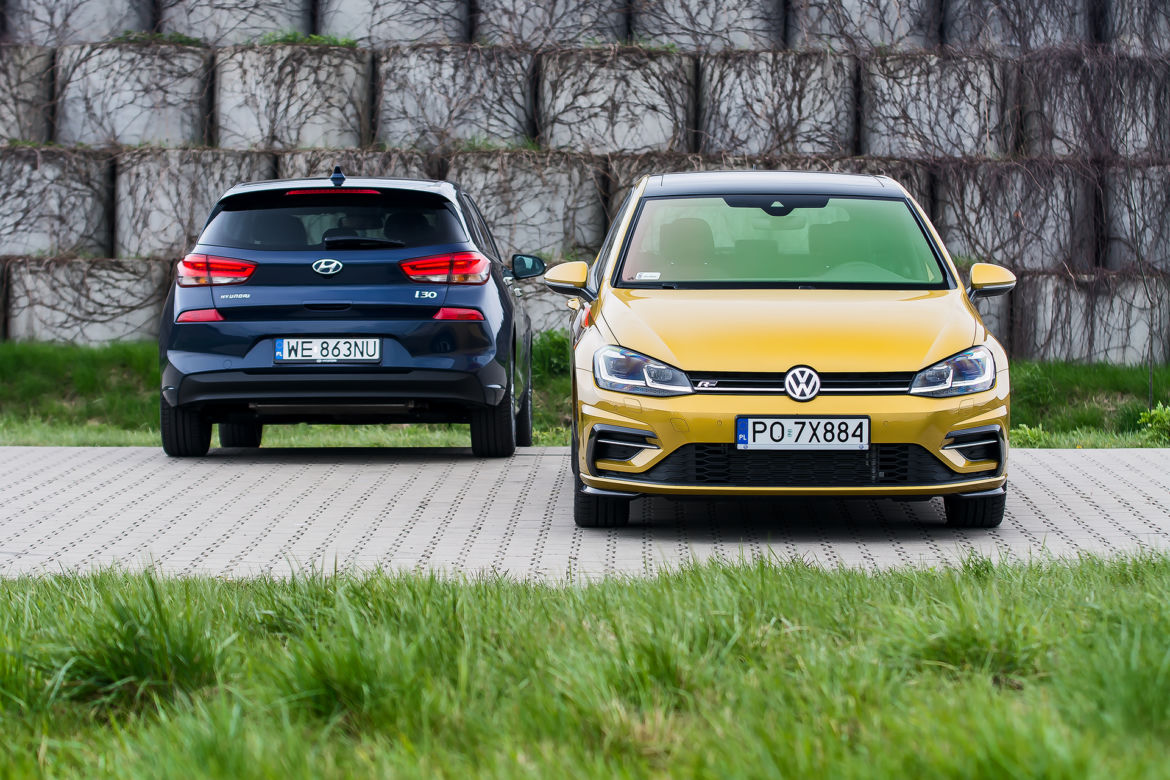 Hyundai i30 1.6 CRDi 136 KM 7DCT vs. Volkswagen Golf 2.0 TDI 150 KM DSG
