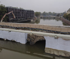 Remont mostu Pomorskiego we Wrocławiu 