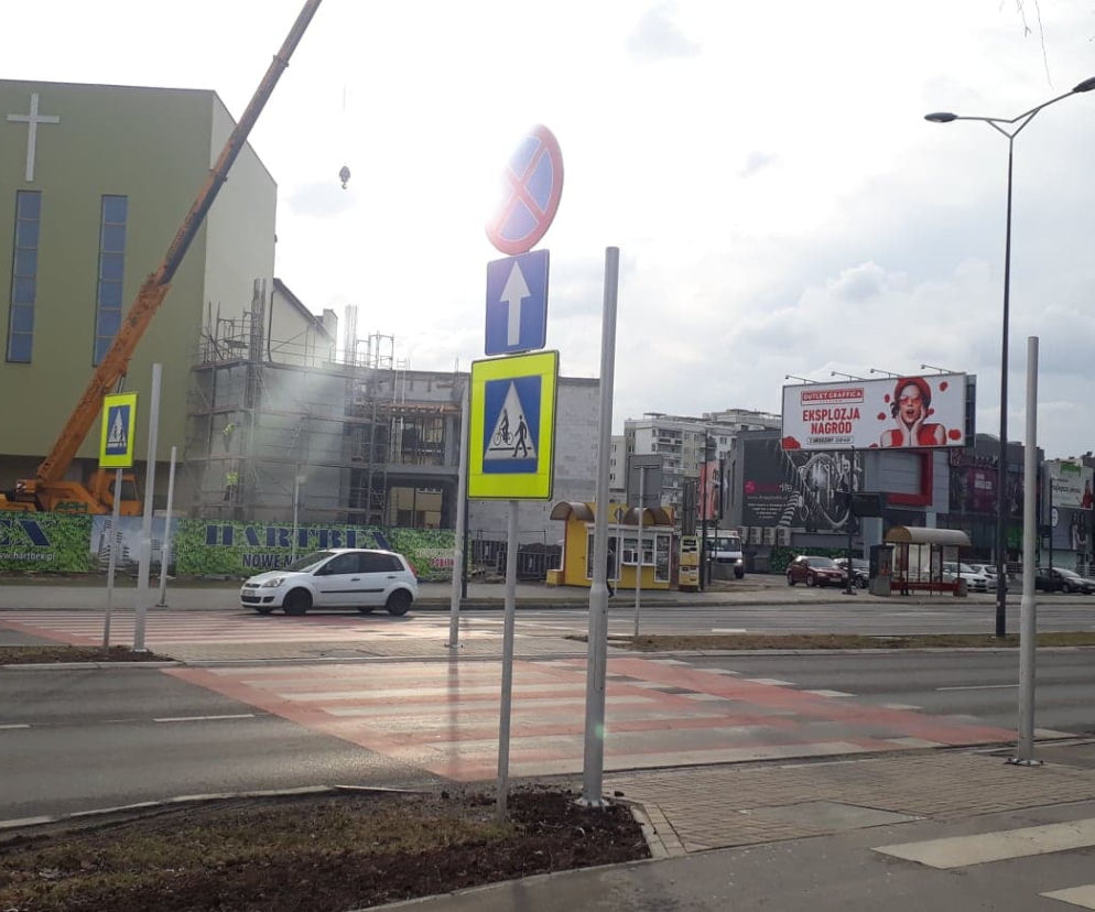 Nowe sygnalizatory na Rejtana