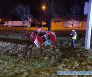 Wypadek na al. Sobieskiego we Wrocławiu