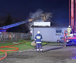 Płonął magazyn marihuany