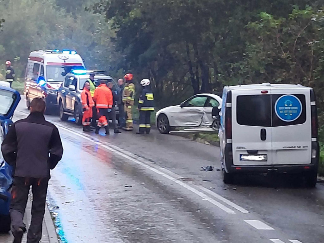 Kolizja w Pawłowie