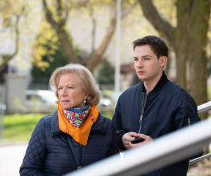Na Wspólnej odc. 2926. Maria Zięba (Bożena Dykiel), Tomek (Krzysztof Chodorowski)