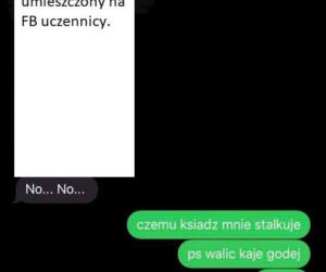 Ksiądz stalkujący profile społecznościowe uczennicy