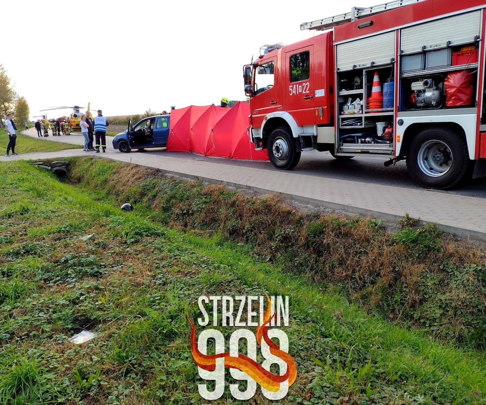 Groźny wypadek w Mikoszowie pod Strzelinem