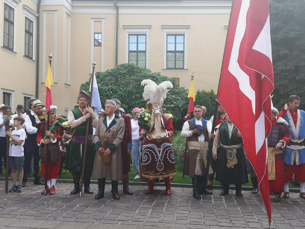 Pochód Lajkonika w Krakowie 2024
