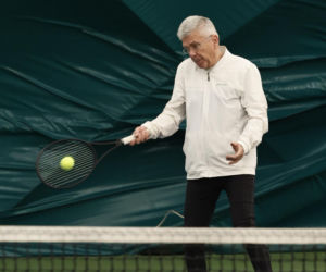 Senator Karczewski trenuje na wiosnę