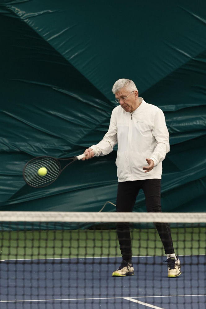 Senator Karczewski trenuje na wiosnę