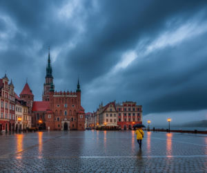 Ponura niedziela w Toruniu. Czy deszcz zaleje miasto 22.02.2026?