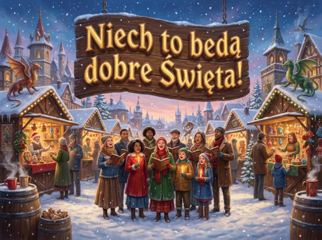 Obrazki z życzeniami na Boże Narodzenie 2025. Darmowe grafiki do wysłania na święta