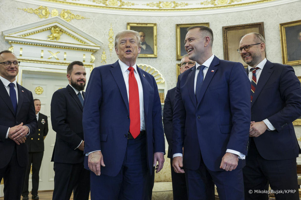 Spotkanie Donalda Trumpa z Karolem Nawrockim