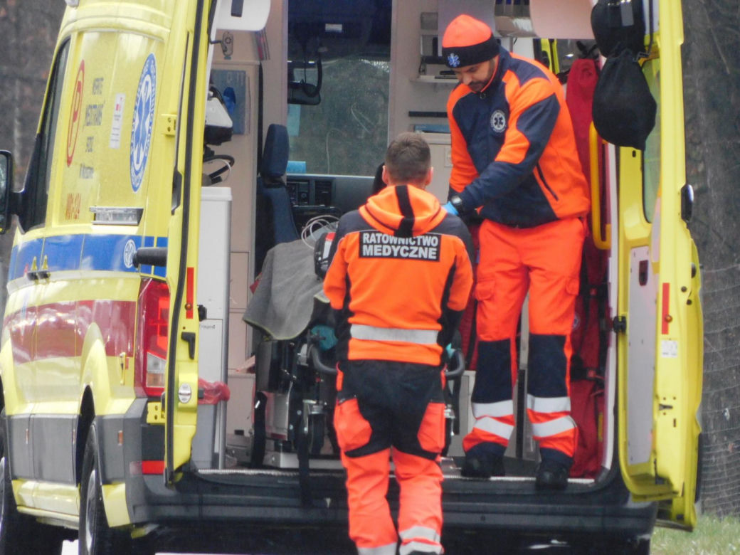 Wypadek na ul.Żołnierskiej