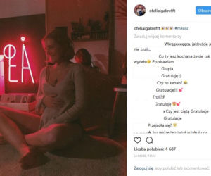 Gwiazda M jak miłość Iga Krefft chwali się brzuszkiem