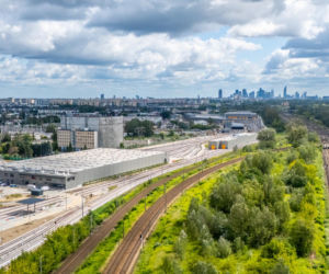 Budowa stacji techniczno-postojowej STP Karolin w Warszawie
