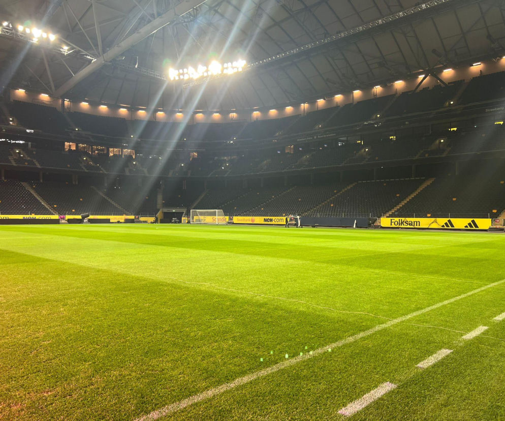 Strawberry Arena przed meczem Polska - Szwecja, 30.03.2026