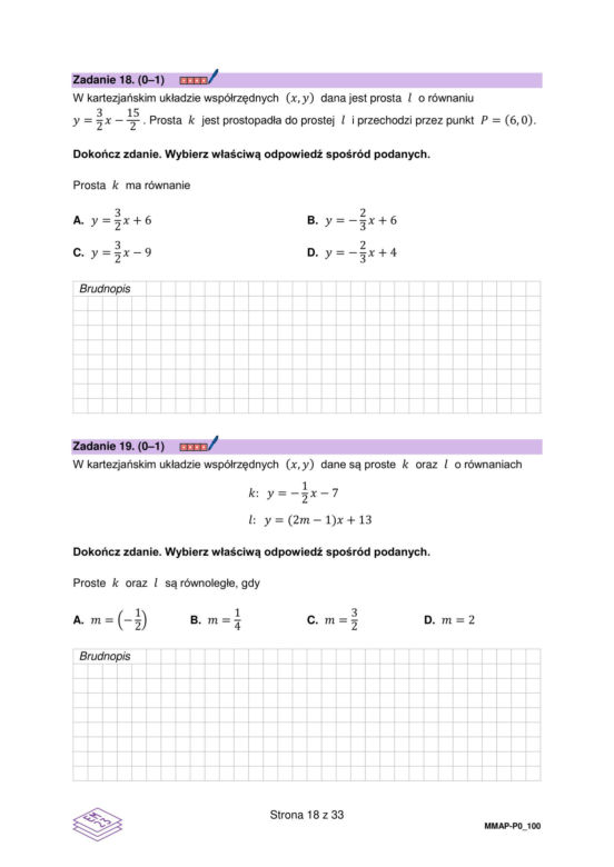 Matura próbna 2024: matematyka. Arkusze CKE i odpowiedzi. Poziom podstawowy [Formuła 2023]