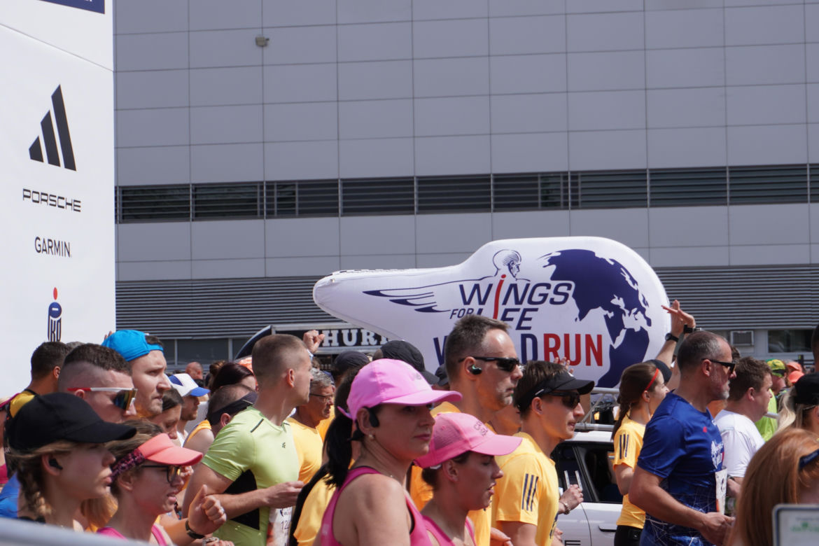 Bieg Wings for Life World Run 2024 w Poznaniu