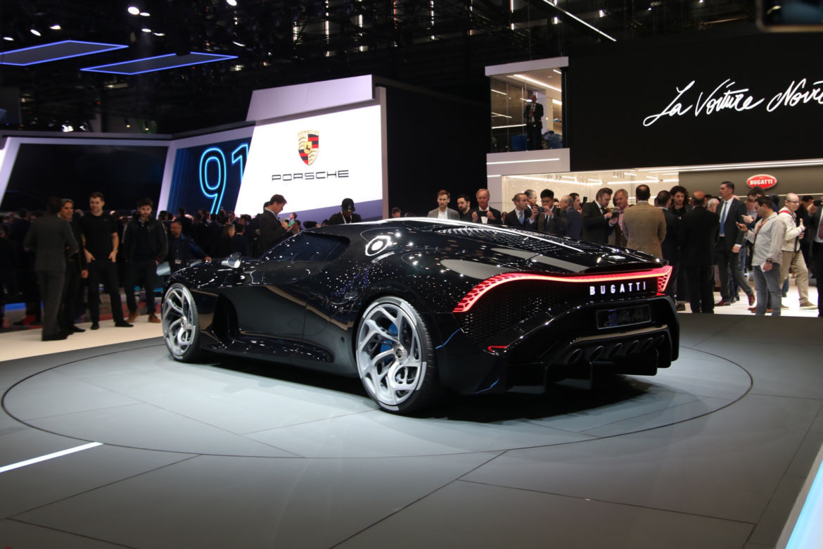 Bugatti La Voiture Noire na Geneva Motor Show 2019