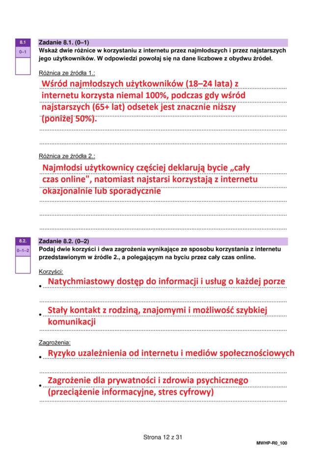 Matura próbna 2026: WOS rozszerzony - wszystkie odpowiedzi do arkusza CKE 16.01.2026