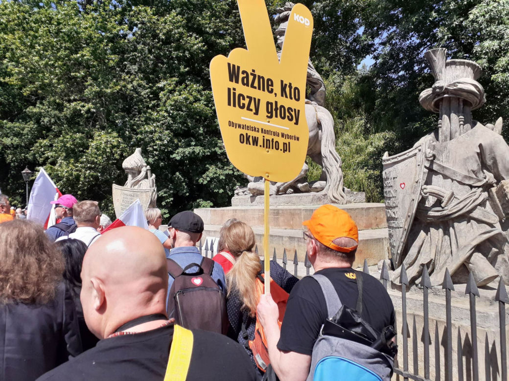 Marsz 4 czerwca w Warszawie - tłumy na ulicach stolicy!