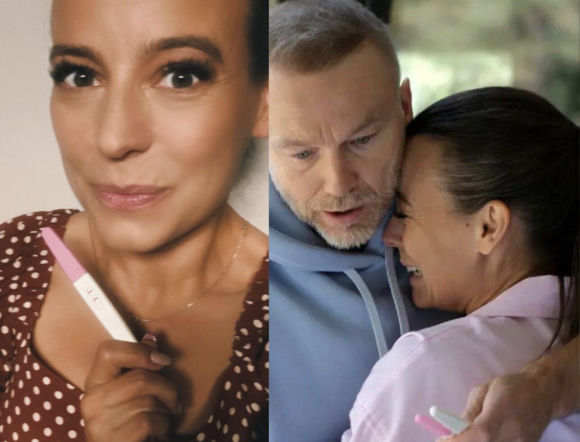 M jak miłość. Anna Mucha pierwszy raz o ciąży Magdy. Aktorka naprawdę spodziewa się dziecka?! 
