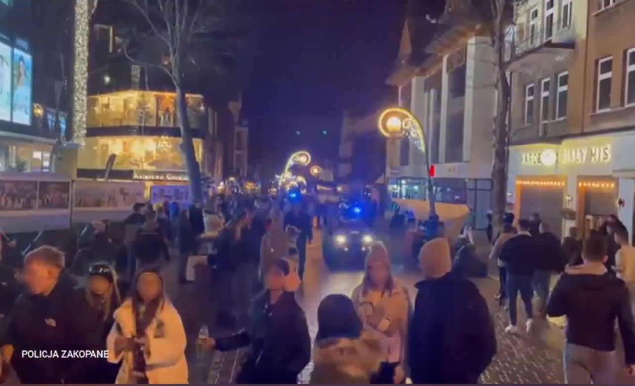 Burdy w Zakopanem i okolicach! Pijani i agresywni sylwestrowicze dali się we znaki policji [ZDJĘCIA]