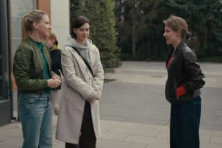 Na dobre i na złe odc. 998. Blanka (Pola Gonciarz), Zuza (Aurora Lipartowska), Dorota (Magdalena Wróbel)