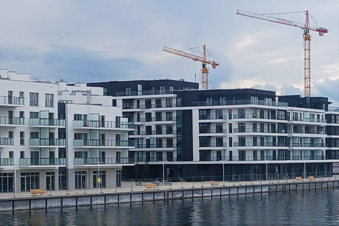 Inwestycje na Kępie Parnickiej