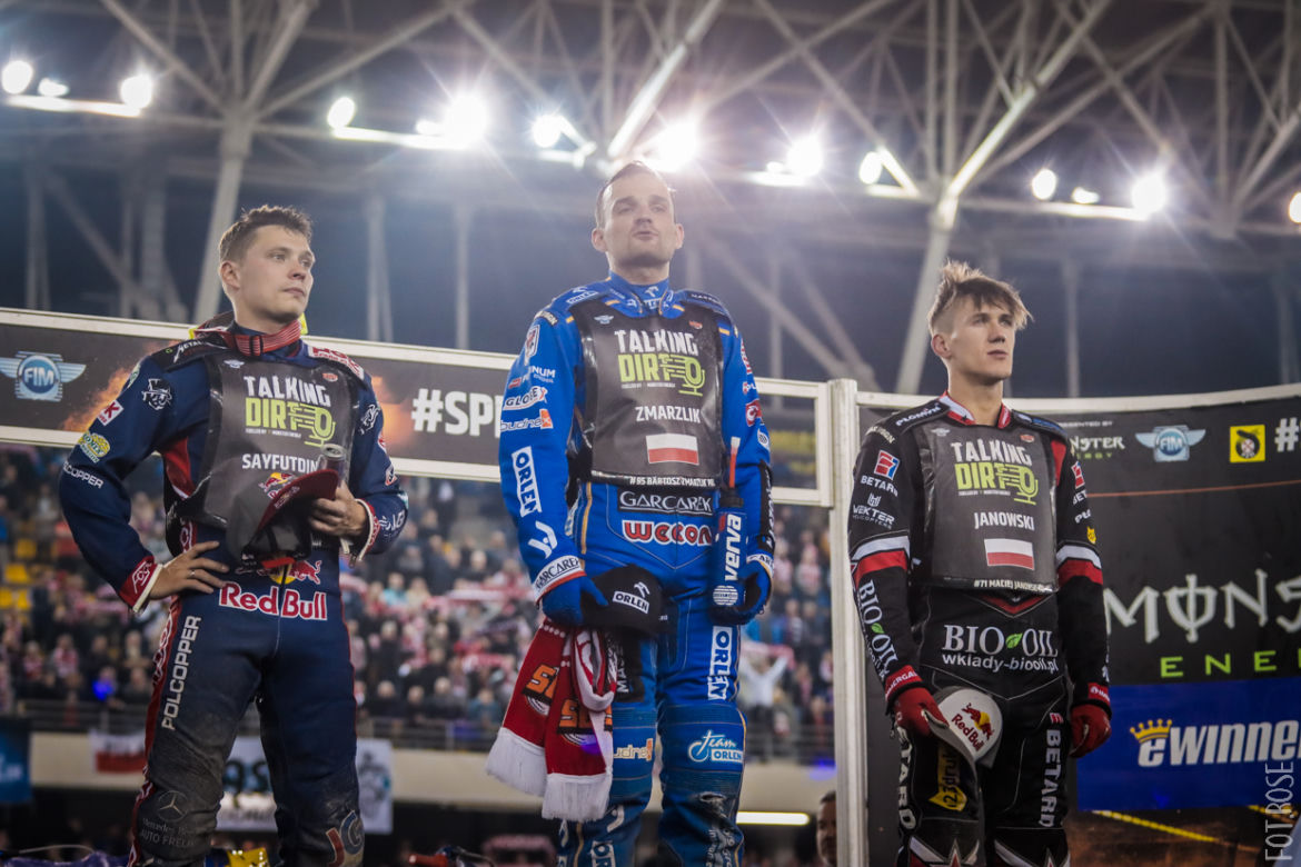 Grand Prix Polski w Toruniu. Łaguta wygrał na Motoarenie. Zdjęcia kibiców i zawodników 