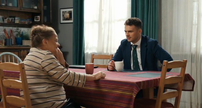 Barwy szczęścia odc. 3353. Ignacy (Olaf Staszkiewicz), Lucyna (Grażyna Zielińska)