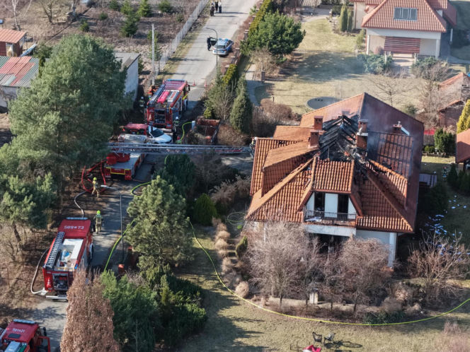 Seria groźnych pożarów pod Warszawą