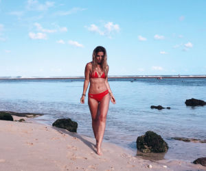 Ewa Szabatin świeci na Bali