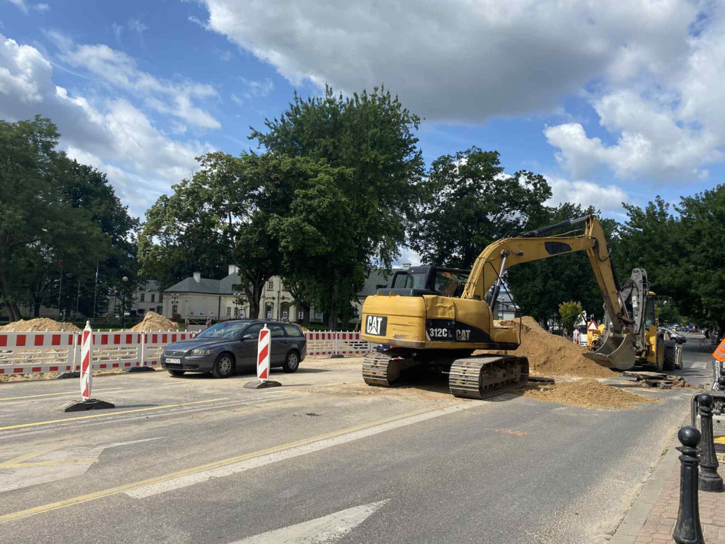 Kolejne utrudnienia na skrzyżowaniu ulic Floriańskiej i Piłsudskiego. Wiemy jak długo potrwają