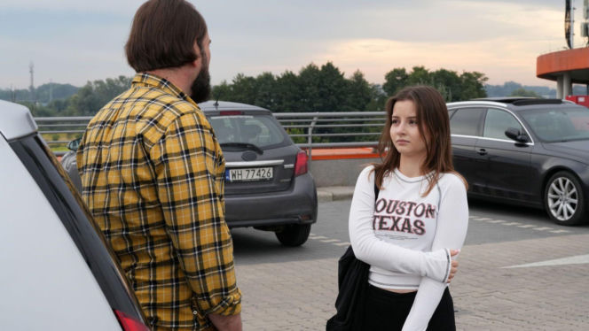 Barwy szczęścia, odc. 3296. Ewa (Gabriela Ziembicka), Borys (Jakub Wieczorek)