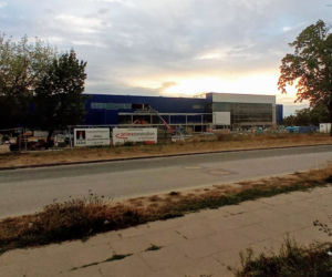 Budowa sklepu IKEA w Szczecinie - sierpień 2020
