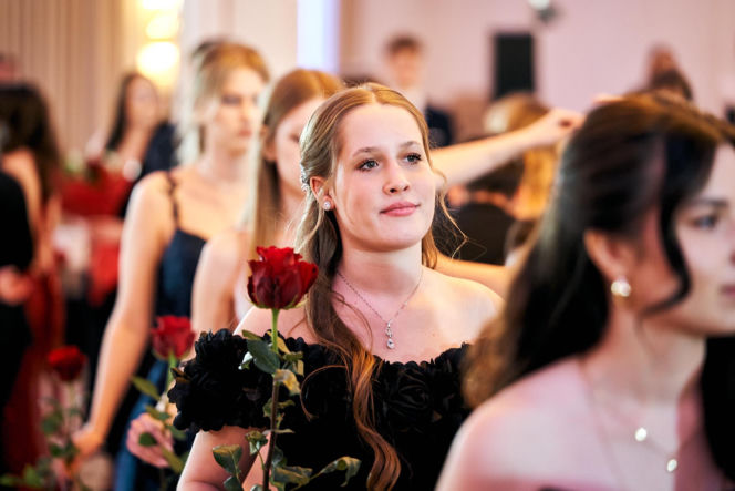 Studniówka siedleckiej Królówki 2026 - walc i polonez