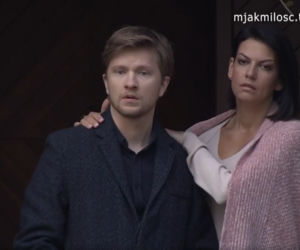 M jak miłość: Łukasz (Jakub Józefowicz), Patrycja (Alżbeta Lenska)