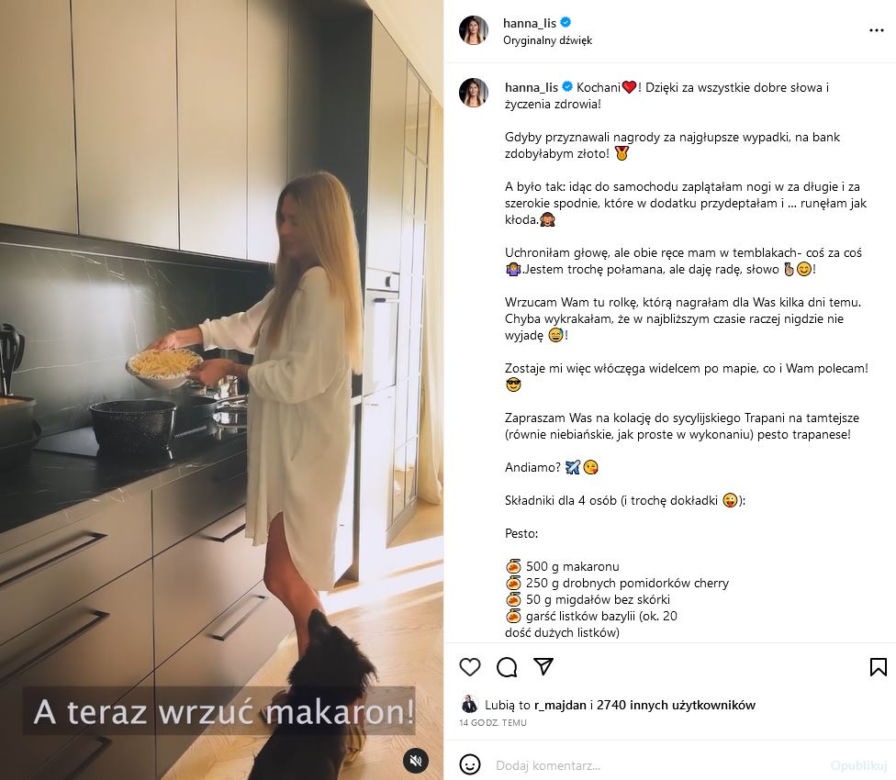 Tak mieszka Hanna Lis