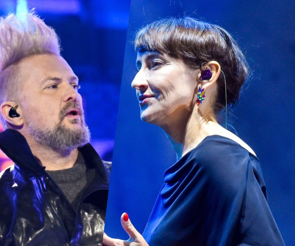 Katarzyna Groniec i Tomasz Organek na połączonych zdjęciach. O ich wspólnym singlu Halo przeczytasz na Eska2.