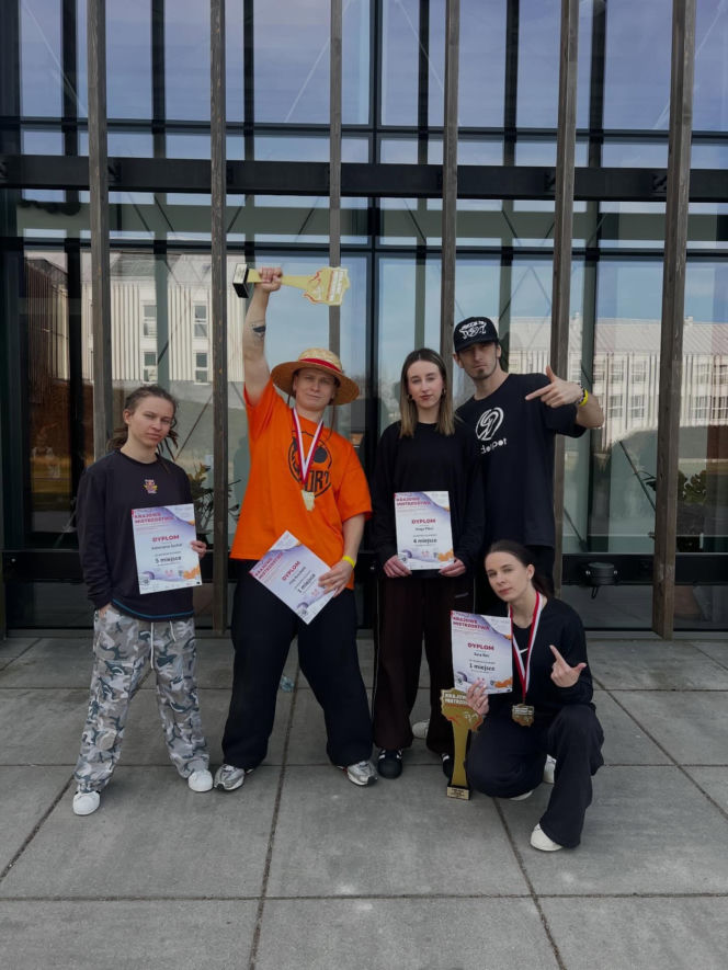 Sukces lubelskich tancerzy. LKS Breaking Dotsport z medalami