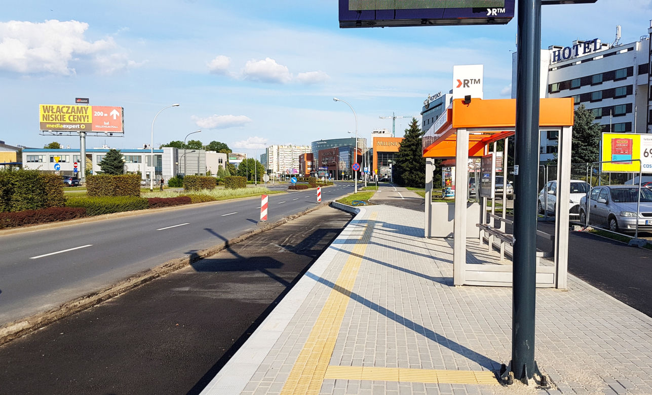Nowe wiaty przystankowe w Rzeszowie