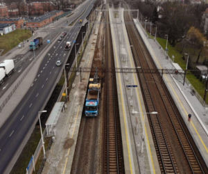 Prace na linii kolejowej w Olsztynie. Najnowsze zdjęcia z budowy