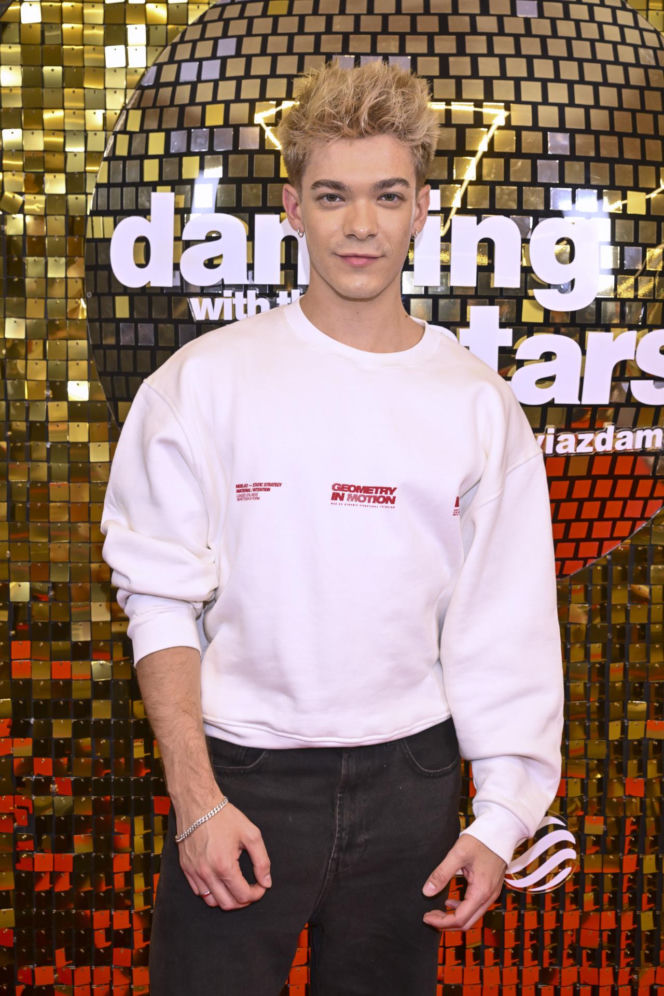 Kuba Szmajkowski na planie "Tańca z gwiazdami"