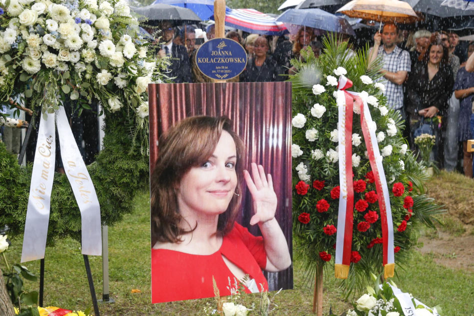 Taka naprawdę była Joanna Kołaczkowska. Jej słowa i uśmiech towarzyszyły żałobnikom