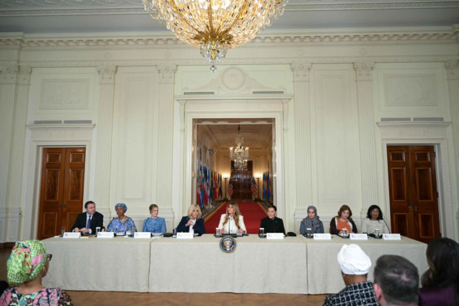 Marta Nawrocka zabrała głos w Waszyngtonie